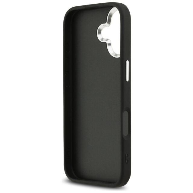 Case Guess 4G Big 4G Classic Logo for iPhone 17 black silver - imagine 7