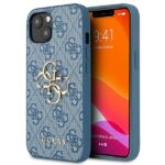 Guess GUHCP13M4GMGBL iPhone 13 / 14 /15 6,1" blue hardcase 4G Big Metal Logo