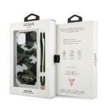 Guess GUHCP12LKSARKA iPhone 12 Pro Max 6,7" khaki hardcase Camo Collection - imagine 8