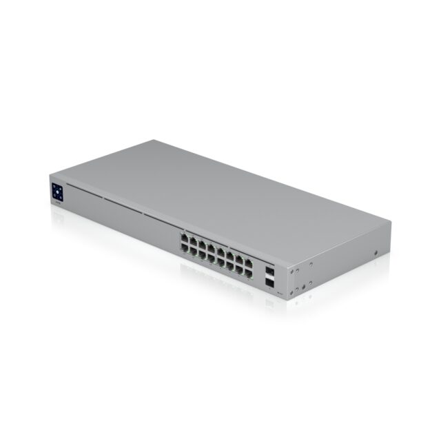 Ubiquiti USW-16-POE | Switch | UniFi, 16x RJ45 1000Mb/s, 8x PoE+, 2x SFP - imagine 3