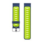 Beline Watch strap 22mm Double ColorSilicone blue-green blue/green box - imagine 2