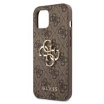 Guess GUHCP13M4GMGBR iPhone 13 / 14 / 15 6,1"brown hardcase 4G Big Metal Logo - imagine 6
