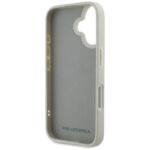 Case Karl Lagerfeld HC 3D Rubber Double Heads for iPhone 16 beige - imagine 7