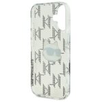 Karl Lagerfeld KLHCP16SHKLPCHT iPhone 16 6.1" transparent hardcase IML Choupette Head E - imagine 7