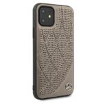 Mercedes MEHCN61DIQBR iPhone 11 6,1" / Xr brown hardcase Bow Line - imagine 5