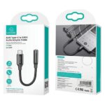 USAMS AU16 USB-C adapter - jack 3.5mm DAC black SJ599YPTC01 (US-SJ599) - imagine 6