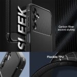 Spigen Rugged Armor Samsung A14 5G A146 black ACS05847 - imagine 10