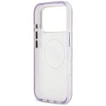 Karl Lagerfeld IML Glitter Karl & Choupette Heads Logo MagSafe Case for iPhone 17 Pro Purple - imagine 7