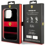 Ferrari FEHMP14XUCOK iPhone 14 Pro Max 6.7" black hardcase IMD Combi Magsafe - imagine 8