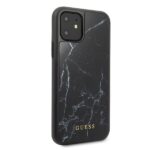 Guess GUHCN61HYMABK iPhone 11 6,1" / Xr black Marble Glass - imagine 5