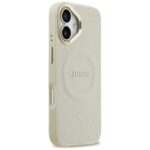 Case Guess Peony Hot Stamp MagSafe for iPhone 17 beige - imagine 4