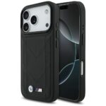 Case BMW M Quilted Logo MagSafe for  iPhone 17 Pro black