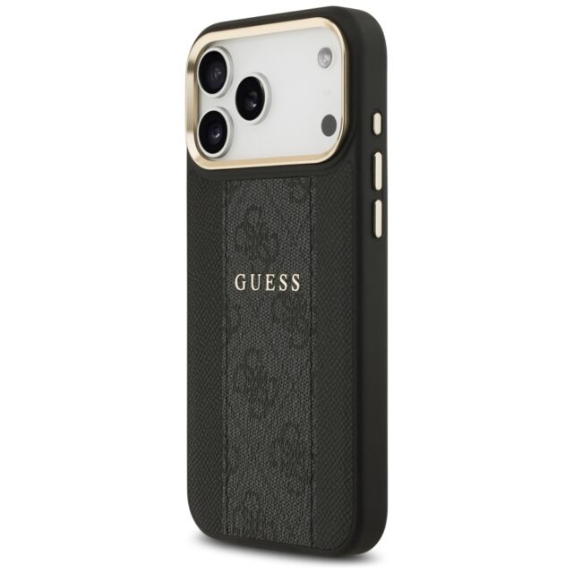 Case Guess 4G Stripe MagSafe for iPhone 17 Pro Max black - imagine 2