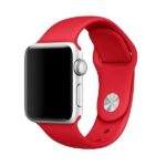 Mercury Silicone Strap Apple Watch 38/40/41 mm red