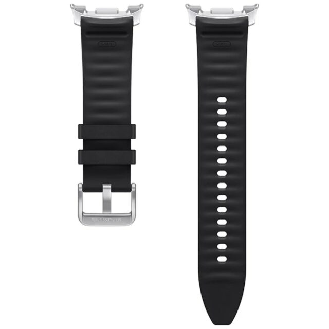 Band Samsung Hybrid for Galaxy Watch8 Classic (S/M/L) black - imagine 2
