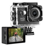 Extralink Action Camera A10 Black, 1080P 30fps, IP68, 2.0" Display