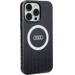 Audi IML Big Logo MagSafe Case iPhone 15 Pro Max 6.7" black hardcase AU-IMLMIP15PM-Q5/D2-BK - imagine 6