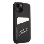 Karl Lagerfeld KLHCP14MCSSK iPhone 14 Plus / 15 Plus 6,7" hardcase black Signature Logo Cardsl - imagine 4