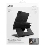 Case UNIQ Rovus Snapmount Magnetic 360 Rotating Detachable for iPad Pro 13" M4 (2024) black - imagine 10
