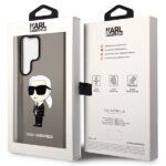Karl Lagerfeld KLHCS23LHNIKTCK S23 Ultra S918 black hardcase Ikonik Karl Lagerfeld - imagine 8