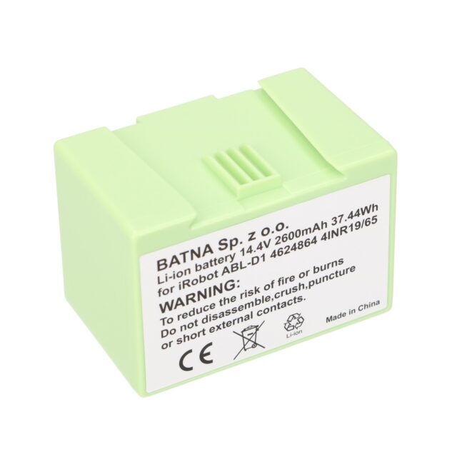 BATERIA ROOMBA E5 E6 I7 14.4V 2600MAH - imagine 3