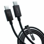 3MK Hyper ThunderBolt Cable USB-C/USB-C1m 240W 5A 8K - imagine 2