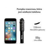 WILDMAN FK1 aluminum hand bicycle pump black - imagine 3