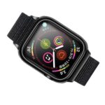 USAMS Strap with Case for Apple Watch 4/5/6/7/SE/SE3 40/41mm black ZB73IW1 (US-ZB073)
