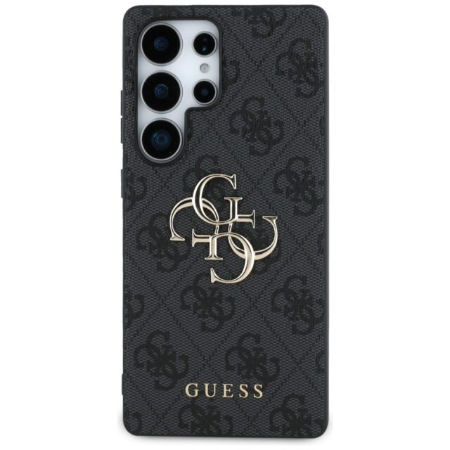 Case Guess Big 4G Logo Classic Logo to Samsung Galaxy S25 Ultra black - imagine 3