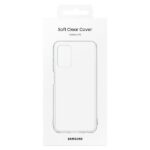 Case Samsung EF-QA135TT A13 A135 transparent Soft Clear Cover - imagine 5