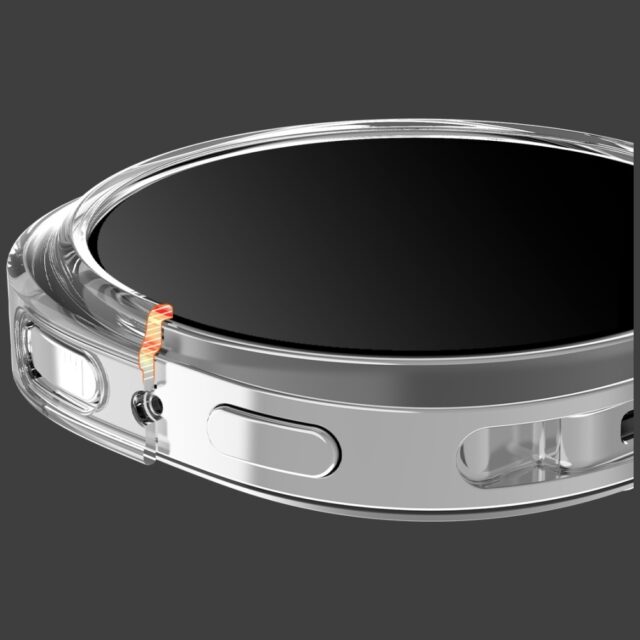 Araree Nukin Case for Samsung Galaxy Watch8 Classic 46mm Clear - imagine 4