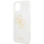 Guess GUHCP13SPCUGL4GTR iPhone 13 mini 5,4" transparent hard case Glitter 4G Big Logo - imagine 6