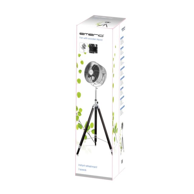 Emerio FN-120956 Chrome | Standing Fan | 30cm, 3 speed settings - imagine 3