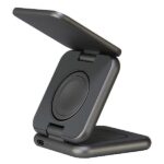 Audi 3-in-1 Wireless Charger Foldable Gray Big Logo AU-MWC3IN1-GT/D1-GY - imagine 6