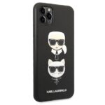 Karl Lagerfeld KLHCN65SAKICKCBK iPhone 11 Pro Max 6,5" black hardcase Saffiano Karl&Choupette - imagine 3