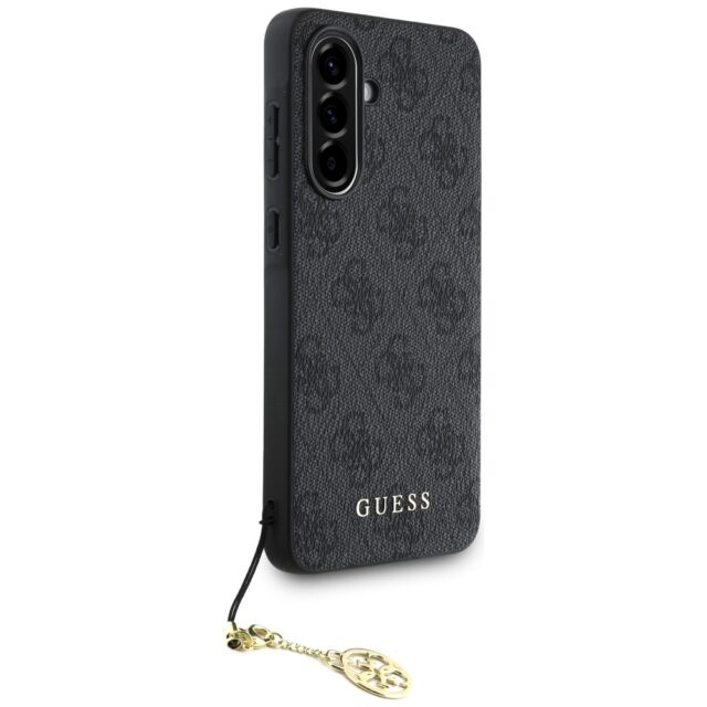 Case Guess 4G Charms Collection for Samsung Galaxy A56 black - imagine 3