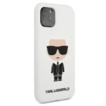 Karl Lagerfeld KLHCN58SLFKWH iPhone 11 Pro hardcase white Silicone Iconic - imagine 6