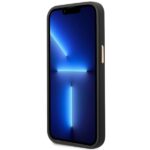 Guess GUHMP14LSAPSTK iPhone 14 Pro 6.1" black hardcase Peony Logo Plate MagSafe - imagine 5