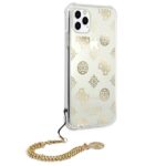 Guess GUHCN65KSPEGO iPhone 11 Pro Max 6,5" gold hardcase Peony Chain Collection - imagine 4