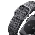UNIQ Aspen Strap Apple Watch 40/38/41 mm Series 1/2/3/4/5/6/7/8/SE/SE2/SE3 Braided granite grey - imagine 5
