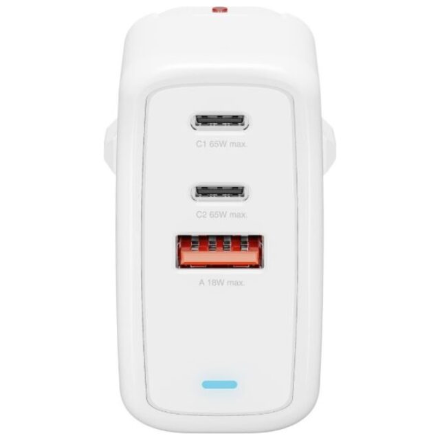 Ładowarka sieciowa 4smarts Flex 65W      2xUSB-C + 1xUSB-A biały - imagine 3