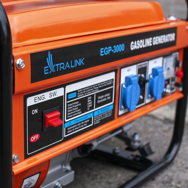 Extralink EGP-3000 | Power generator | petrol, 3kW 1F - imagine 7
