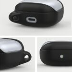 Araree etui Bean Sam Galaxy Buds Live /Pro / Fe czarny/black AR20-01298E - imagine 3