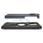 Spigen Tough Armor MAG iPhone 16 Pro Max 6.9" MagSafe metal slate ACS08014 - imagine 7