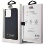 Case Karl Lagerfeld hotel RSG for iPhone 15 Pro black - imagine 8