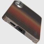 Case PITAKA Moonrise Tactile Woven MagSafe for Samsung Galaxy S25 Ultra sunset - imagine 10