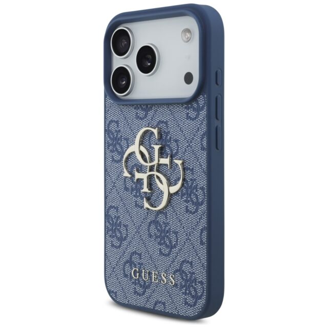 Case Guess 4G Big Logo for iPhone 17 Pro blue - imagine 2