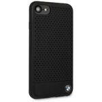 BMW BMHCI8PEBOBK iPhone 7/8/ SE 2020 Hard Case Black Signature Perforated - imagine 4