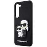 Karl Lagerfeld KLHCS23MSANKCPK S23+ S916 hardcase black Saffiano Karl & Choupette - imagine 6