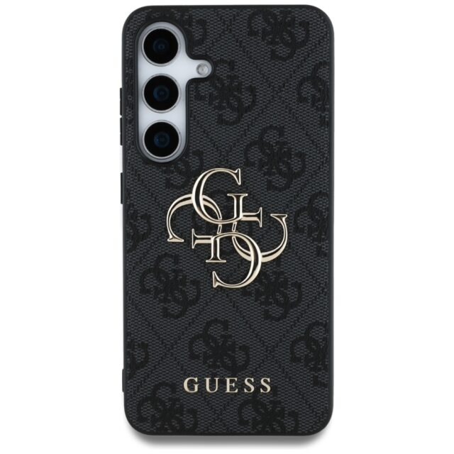 Case Guess Big 4G Logo Classic Logo to Samsung Galaxy S25 black - imagine 3